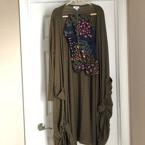 Ankle Length Duster Cardigan